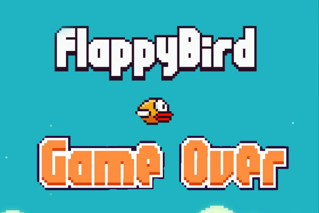 Flappy Bird Game Over