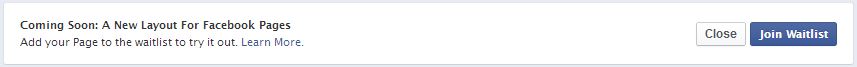 New Facebook Layout